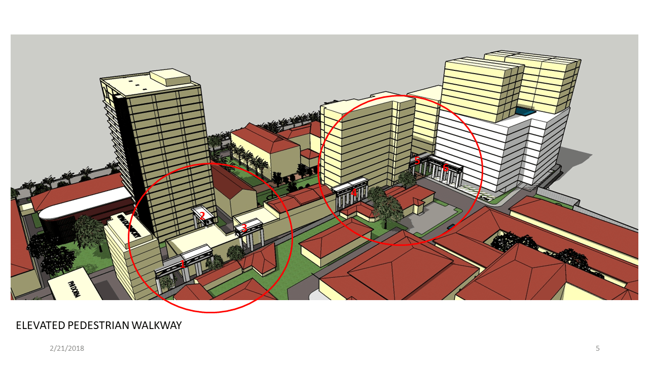 Pedro Gil Elevated Walkway